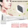 Регулируемые иглы Длина DRS 140 Pin Derma Stamp Roller Microneedle Anti Aging Потеря шрама прыщей пятна морщин волос Уход за кожей Омоложение