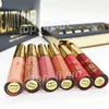 Maquillage 6pcs / set brillant à lèvres Beauté Glacé Mat Liquide Rouges À Lèvres Hydratant Anniversaire Édition Lipgloss Ne Se Fane Pas Kit De Lèvres Cosmétiques DHL