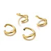 1000 pz/lotto oro argento acciaio inossidabile anelli di salto aperti diretti 4/5/6 / 8mm anelli divisi connettori per risultati di gioielli fai da te fare