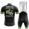 2022 Team Turtle Pro Cycling Jersey 19D Ham Shorts Suit Mtb Ropa ciclismo mens summer maillot culotte clothing 2723