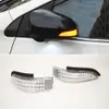 Para Toyota CAMRY COROLLA YARIS VENZA Carro Styling Âmbar Sequencial Blinker Side Mirror Indicator Turn Signal Light
