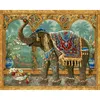 Pittura a olio fai da te con i numeri Elefante 5040CM2016 pollici su tela per kit di decorazione domestica senza cornice4134133