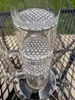 12 "дюймовые стеклянные кальяны водяной трубы бонг - тройной соты + душ перлад