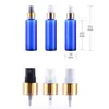 100 ml Empty Plastic Bright Gold Fine Mist Spray bottle (with tangent)Cosmetics packaging bottle Refillable Portable Travel