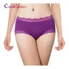 women multi-colors quality panties, women's underwear Hot sale Cotton with Lace Side best quality seamless sexy mid waist plus