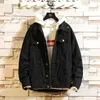 Wholesale- Jackets Men High Quality Man Vintage Jean Jacket coat Streetwear Chaqueta Hombre 3XL