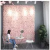 Fake Flower Wall Panels Artificial Hydrangea Wedding Venue Background Wall Decoration Garden Party Backdrop Decor 60X40CM