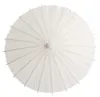 White Bamboo Paper Umbrella Parasol Dancing Wedding Bridal Party Decor Bridal Wedding Parasols White Paper Umbrellas