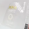 Etichetta adesiva personalizzata per la stampa di shampoo BOPP trasparente con etichette traslucide adesivi adesivi trasparenti impermeabili in rotolo di lamina d'oro