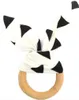 토끼 귀 Teether 나무 젖니 링 아기 젖니 장난감 아이 씹는 아기 치아 스틱 아기 케어 도구 31 디자인 DHW1908