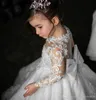 Shiny Sequins Flower Girls Dresses Sleeveless Tulle Tiered Girls Pageant Gowns Gorgeous Puffy Prom Dresses