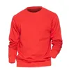 Couleur unie Sweat Hommes À Capuche Crewneck Sweats Hiver Automne Polaire À Capuche Casual Gris Bleu Rouge Noir Blanc Streetwear T200319