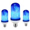 4 Modes E26/E27/B22 LED Flame Bulb Upside Down Effect Simulated Decorative Vintage Atmosphere Lighting Lamp