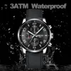 Nibosi Herren Uhren Top-Marke Luxus Wasserdichte 24-Stunden-Datum Quarzuhr Mann Leder Sport Armbanduhr Männer Wasserdichte Uhr