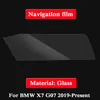سيارة الملاحة gps شاشة السينما tpu عرض لوحة فيلم الطلاء واقية ل bmw x5 g05 x7 g07 منخفضة / عالية ماخ 2019