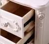 Bedroom Furniture European Solid Wood Bedside Cabinet Mini Receiving Cabinets Simple White locker