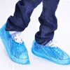 プラスチック防水使い捨て靴カバー雨の日カーペット床プロテクターブルークリーニングシューカバーのhosheshoesホーム3000pcs T2i51068-1