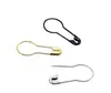 2cm black silvery gold Commodity copper safty pin pin label tag sign holder Metal Safety Pins Brooch rust proof buckle
