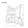マルチカラー3プライ11穴SSHギターピッグガードアンチスクラッチプレート用セントFDエレキギター用