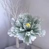 Simulation Linen Large Peony Artificial flowers Wedding Background Fake Flower Wall Road Guide Arch Decoration Home Decoration Accessories