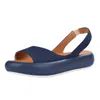 Ny 2020 Kvinnor Sandaler Flip Flops Ny Sommar Mode Rom Slip-On Andningsbara Non-Slip Skor Kvinna Skänker Solid Casual Kvinna