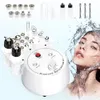 Maravilloso 3 en 1 Diamond Microdermoabrasion Dermabrasion Vacuum Spray Eliminación de acné Cuidado facial Máquina de belleza para el hogar / Spa