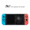 2.5d 9H Console Console NS Szkło Hartowane do Nintendo Schront Screen Screen Protector Ochronna pokrywa