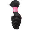 Paquets de cheveux brésiliens lâches vague cheveux brésiliens vierges vague lâche 4 paquets 100 Extensions de cheveux humains non transformés 2537888