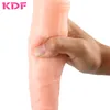 Realistische enorme dildo vibrator naakt kleur kunstmatige clitoris latex volwassen seksspeeltjes voor vrouwen pussy massager nep penis grote dildo y191017