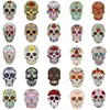 50PCS Mixed Car Stickers Horror Skull For Skateboard Laptop Fridge Helmet Stickers Pad Bicycle Bike Motorcycle PS4 Notebook Guitar8106085