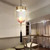 Creativo nuevo chino pequeño candelabro restaurante bar candelabro de una sola cabeza personalidad estilo chino mesa balcón arte luz