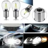 P21W LED ba15s 1156 led filament chip car light S25 auto vehicle reverse turning signal bulb lamp DRL white 12v 24v