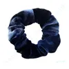 Korea Velvet Hair Scrunchie Elastic personalised ribbon Hair Bands Gradient Color Women Girls Headwear Ponytail Holder Hair Accessories Scrunchy C121802