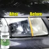 Kit de restauração de farol de carro 50 ML Limpador de reparo de farol Revestimento de vidro hidrofóbico Polimento automático Ferramenta de revestimento de limpeza HGKJ-8