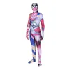 Deluxe Skeleton Skull Costume Cosplay For Adult Men Women Halloween Costume For Adult Men Women Suit Carnival Party Clothing