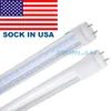 4FT LED Light Bulbs, 36W LED Tubes, V-Shaped, 6000K, Replacement Fluorescent Bulbs, Ballast Bypass, Dual-end Powered, Bi-Pin G13 Base