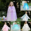 6 Style Baby Robe Cloak Sequin Cape Kids Cosplay Costume Children Cartoon Capes Princess Veil Birthday Party Halloween Poncho AA19175