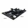 Freeshipping Motherboard H81A-BTC V20 Miner ATX Board LGA1150 Processeur de socket H81 Prise en charge de la carte Main Soupchage 6 Carte graphique pour l'exploitation