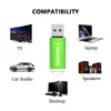 Green 5PCS/LOT Rectangle USB 2.0 Flash Drive Flash Pen Drive High Speed Memory Stick Storage 1G 2G 4G 8G 16G 32G 64G for PC Laptop Thumb Pen