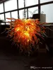 Hand Blown Glass Pendant Lamps Wholesale Art Deco LED Chihuly Style Chandelier Light