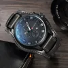CURREN лучший бренд спортивные мужские часы мужские часы дата спортивные военные часы кожаный ремешок кварцевые мужские часы подарок 8225 21296j