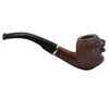 New brown pipe classic wood tube wood removable pipe WY308