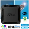 X96Q Android TV Box Allwinner H313 Quad Core Support SmartTV 2.4Ghz Wifi 1/2+8/16GB