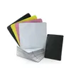 15X15cm Differet اللون الأبيض / الأصفر / الوردي / أسود حرارة قابل للغلق الألومنيوم احباط شقة الحقيبة المفتوحة من أعلى حزمة حقيبة فراغ الحقيبة LX2235
