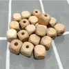 12мм куб деревянные квадратные бусины прорезыватель натуральный Бук деревянные бусины для браслета ожерелье делая DIY детские прорезывания зубов продукт