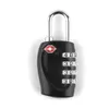 6 styles TSA Customs locks 4 Digit Code Combination Lock Resettable Travel Luggage Padlock Suitcase High Security locks