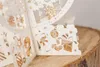 3D kristal topu Noel nimet kartı bronzing hollow noel kristal top tebrik kartı düğün noel dekorasyon