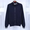 Hiver classique hommes chandails marque Designer couleur unie fermeture éclair Cardigan hommes pull chaud hommes vêtements taille M-XL