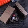 Spor Saat Kafatası İskeleti Siyah Kırmızı Saatler Erkek Otomatik Saatler En İyi Marka Lüks Aydınlık Tasarım Suya Dayanıklı