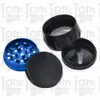 Drum Metal Herb Grinder z pyłkiem 43 mm 4 -częściowy mini -cynkowy stop tytoniowy szlifierka z zębami zębów Razorsharp ręka 7199659